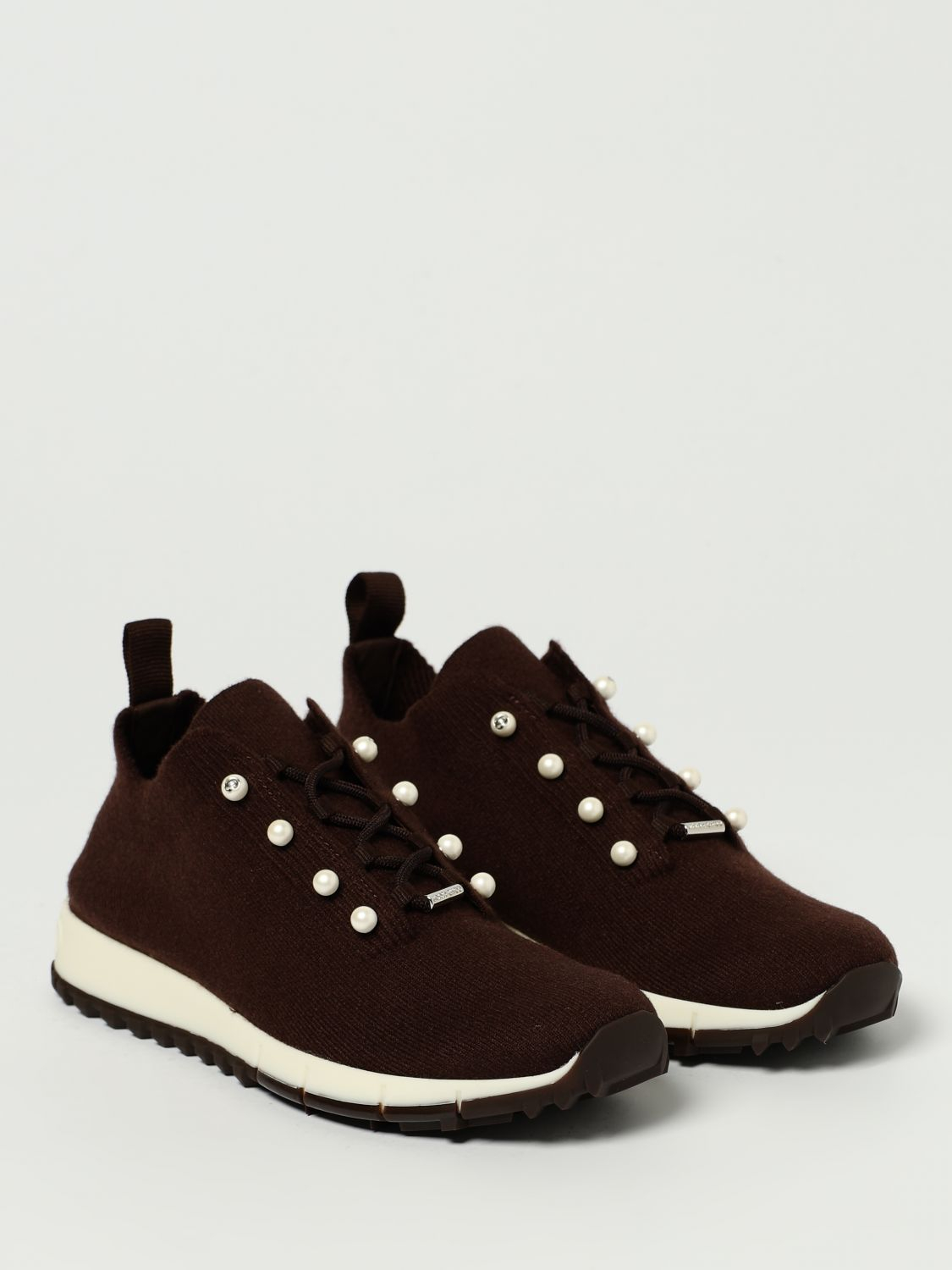 [Jimmy Choo] Sneakers SS26 VELESPZG CHOCOLATE