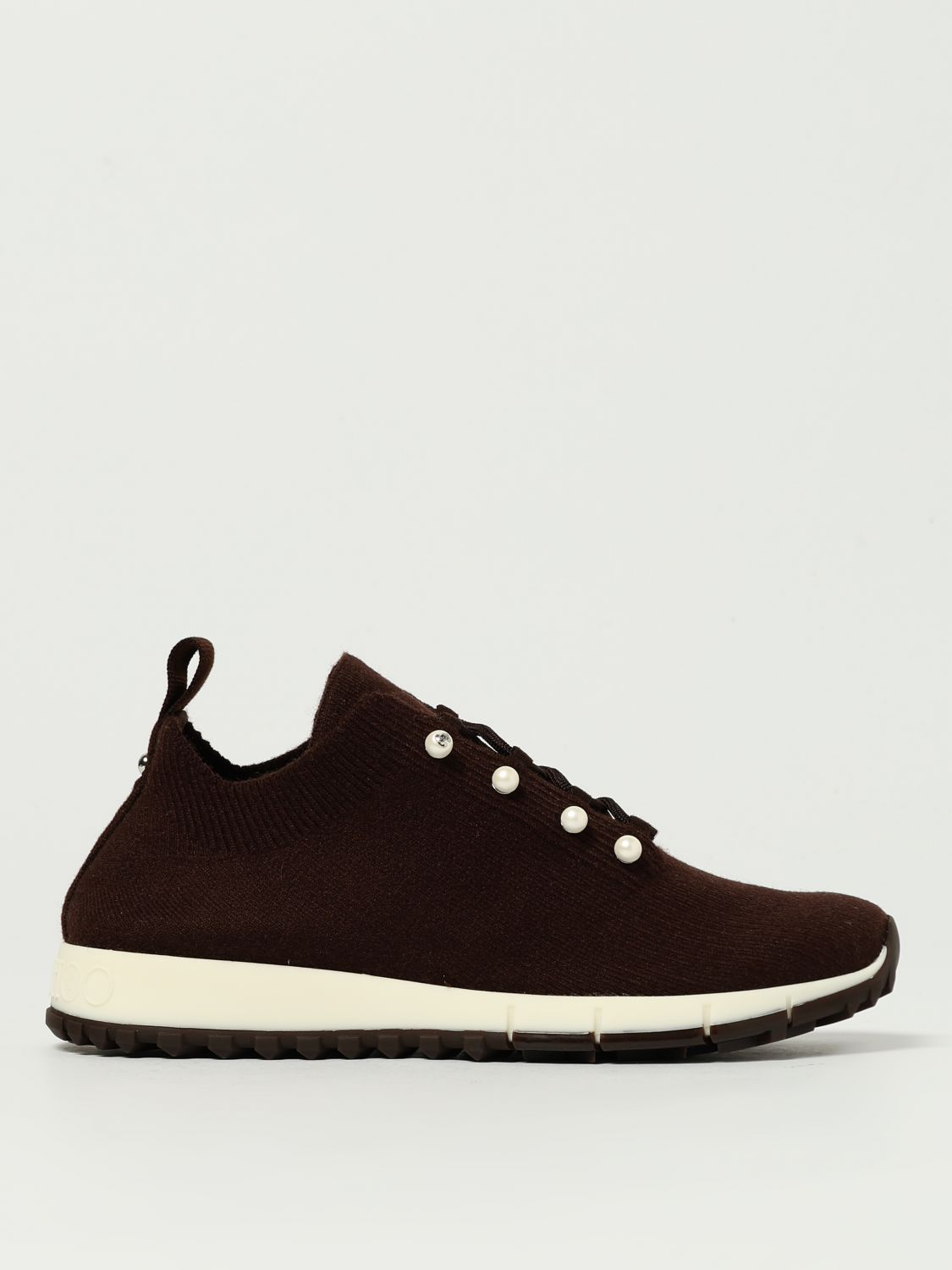 [Jimmy Choo] Sneakers SS26 VELESPZG CHOCOLATE