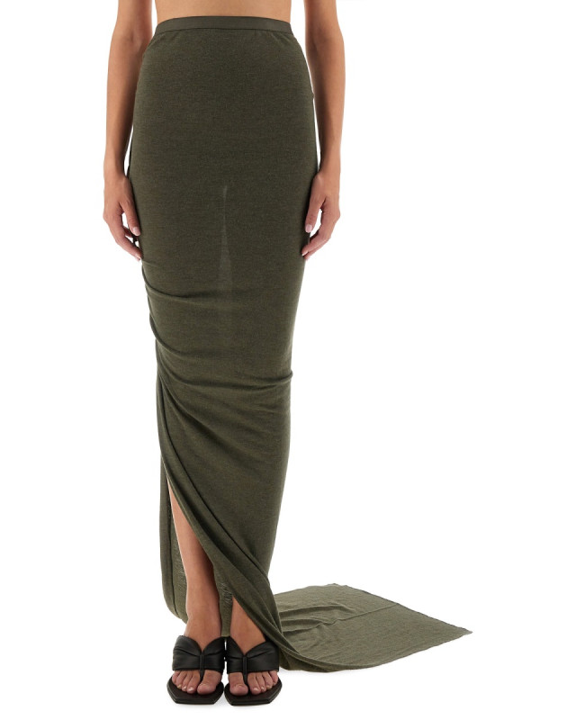 [Rick Owens] Long skirt FW25 RP02E4359_JR25