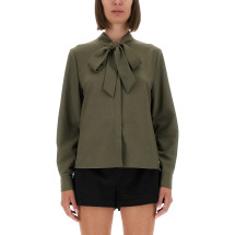 [Self-portrait] Shirts Long Sleeve FW25 PF25-016T-G_GREEN