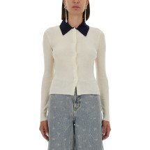 [Self-portrait] Cardigan FW25 PF25-097C-C_CREAM