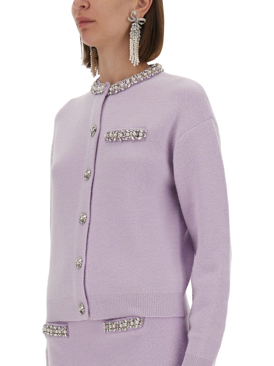 [Self-portrait] Cardigan FW25 PF25-085C-L_LILAC