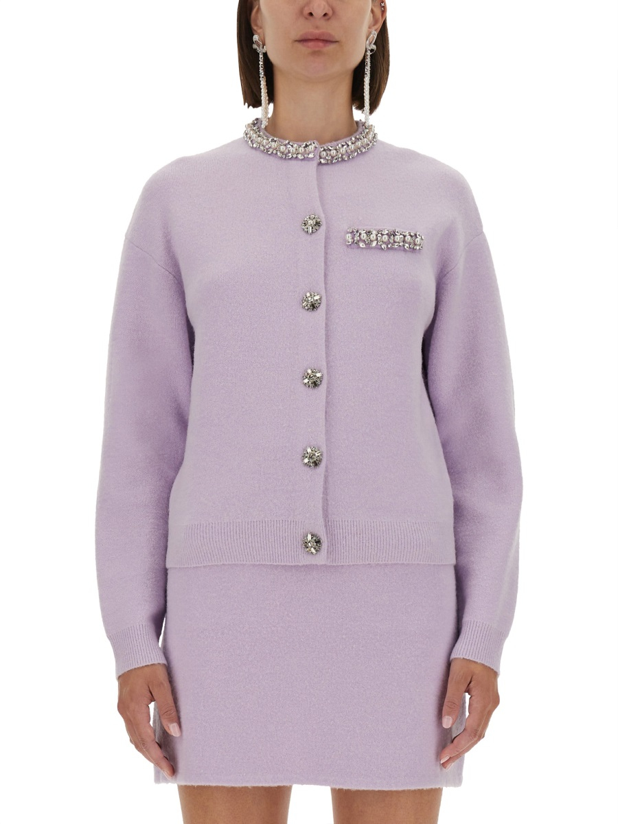 [Self-portrait] Cardigan FW25 PF25-085C-L_LILAC