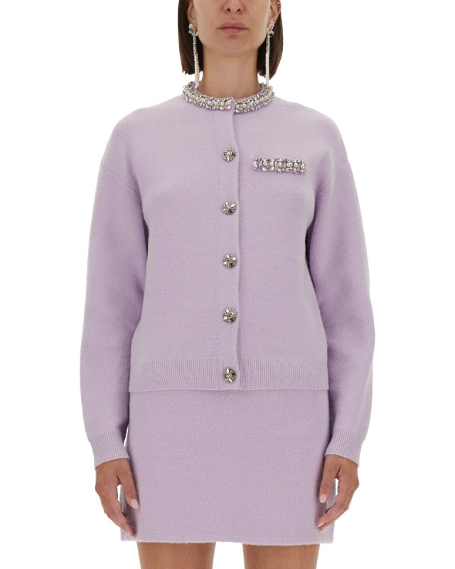 [Self-portrait] Cardigan FW25 PF25-085C-L_LILAC