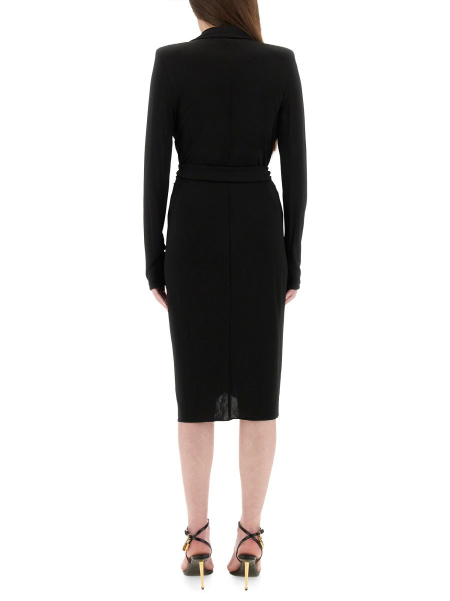 [Tom Ford] Long sleeve dress FW25 ABJ865_JEX167LB999