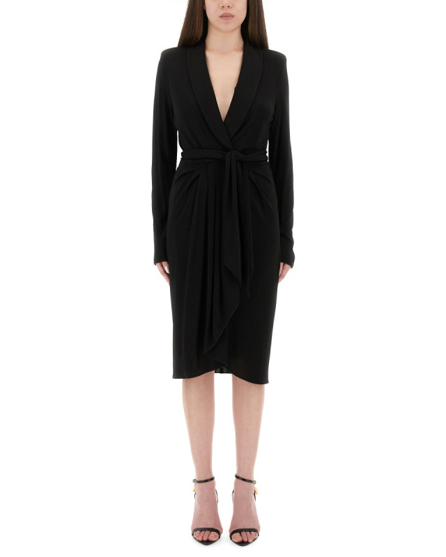 [Tom Ford] Long sleeve dress FW25 ABJ865_JEX167LB999