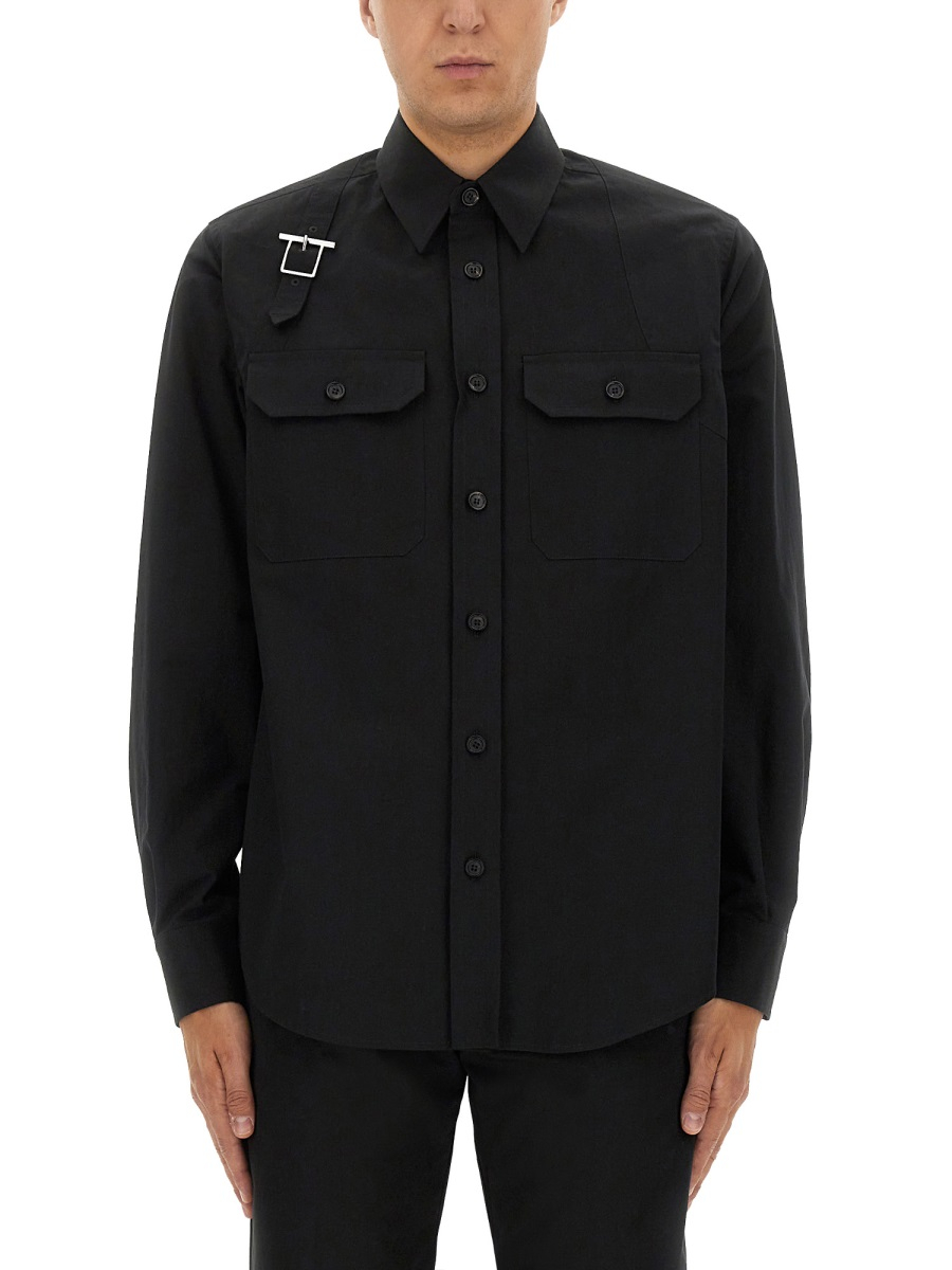 [Alexander McQueen] Shirts Long Sleeve FW25 838500_QSAA91000