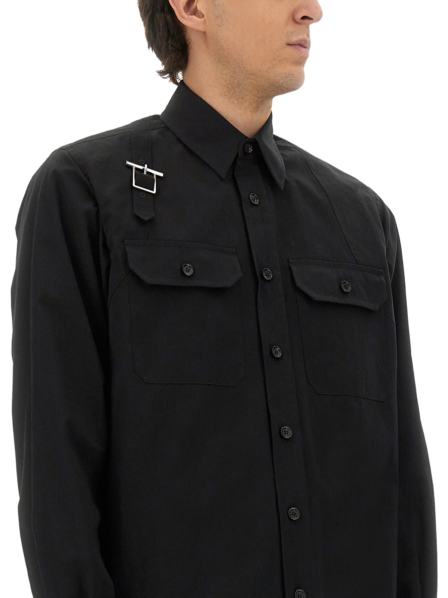 [Alexander McQueen] Shirts Long Sleeve FW25 838500_QSAA91000