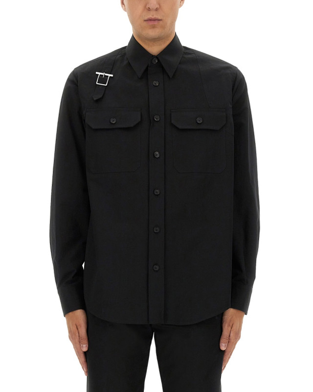 [Alexander McQueen] Shirts Long Sleeve FW25 838500_QSAA91000