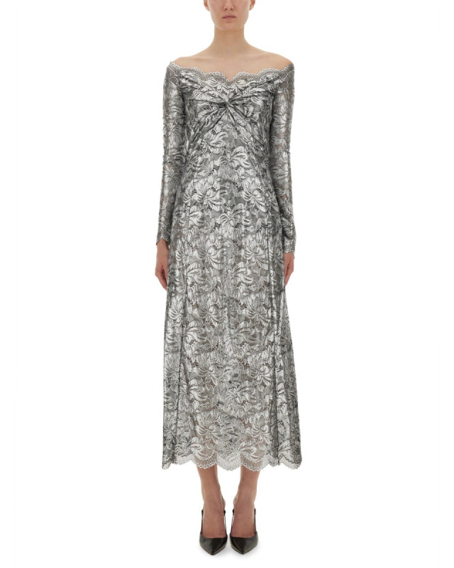 [RABANNE] Long sleeve dress FW25 25AJRO065PA0244_V912