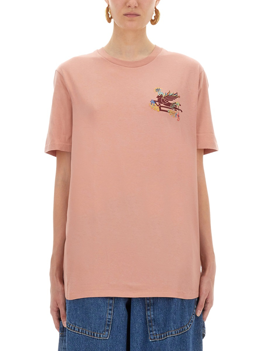 [Etro] T-shirts Short Sleeve FW25 WRMA0005_AR362M0179