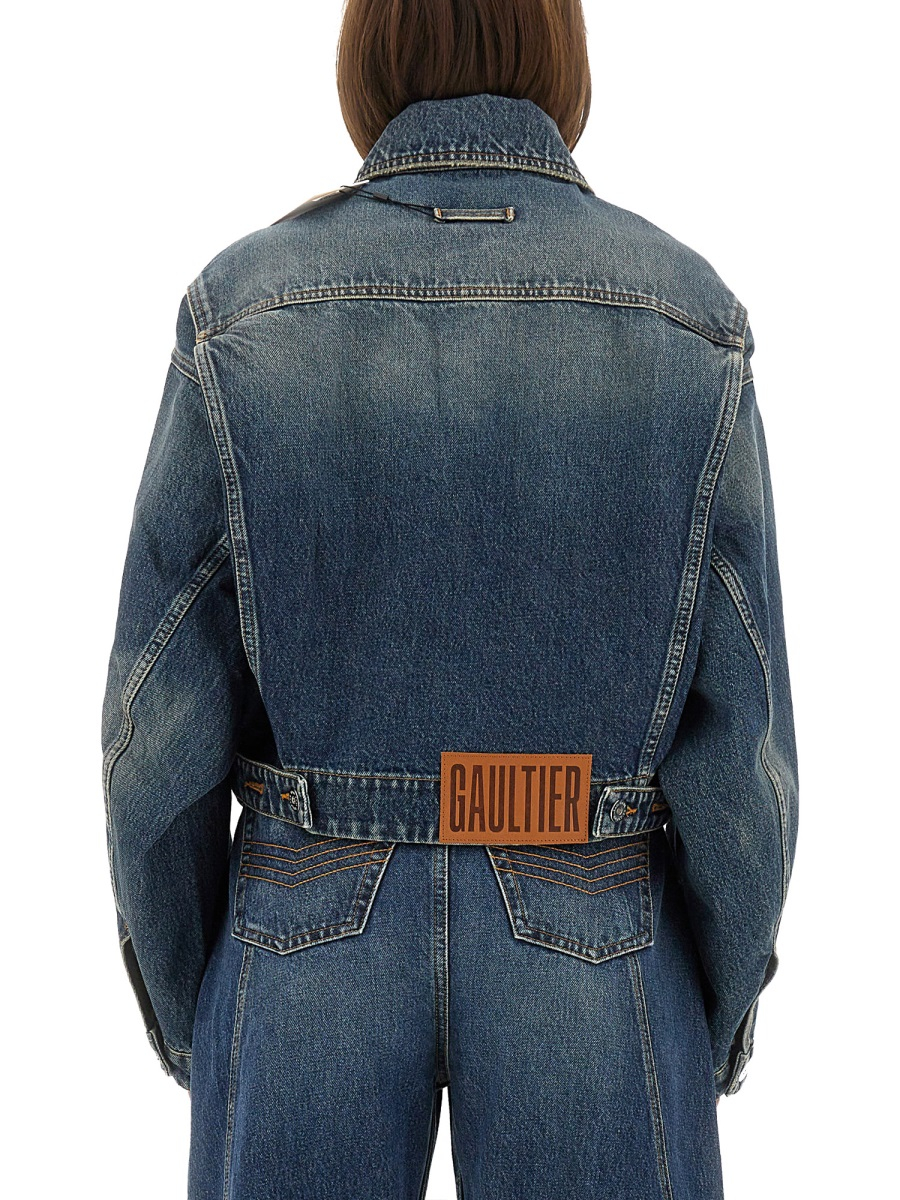 [JEAN PAUL GAULTIER] Denim Jacket FW25 JA004_D02457