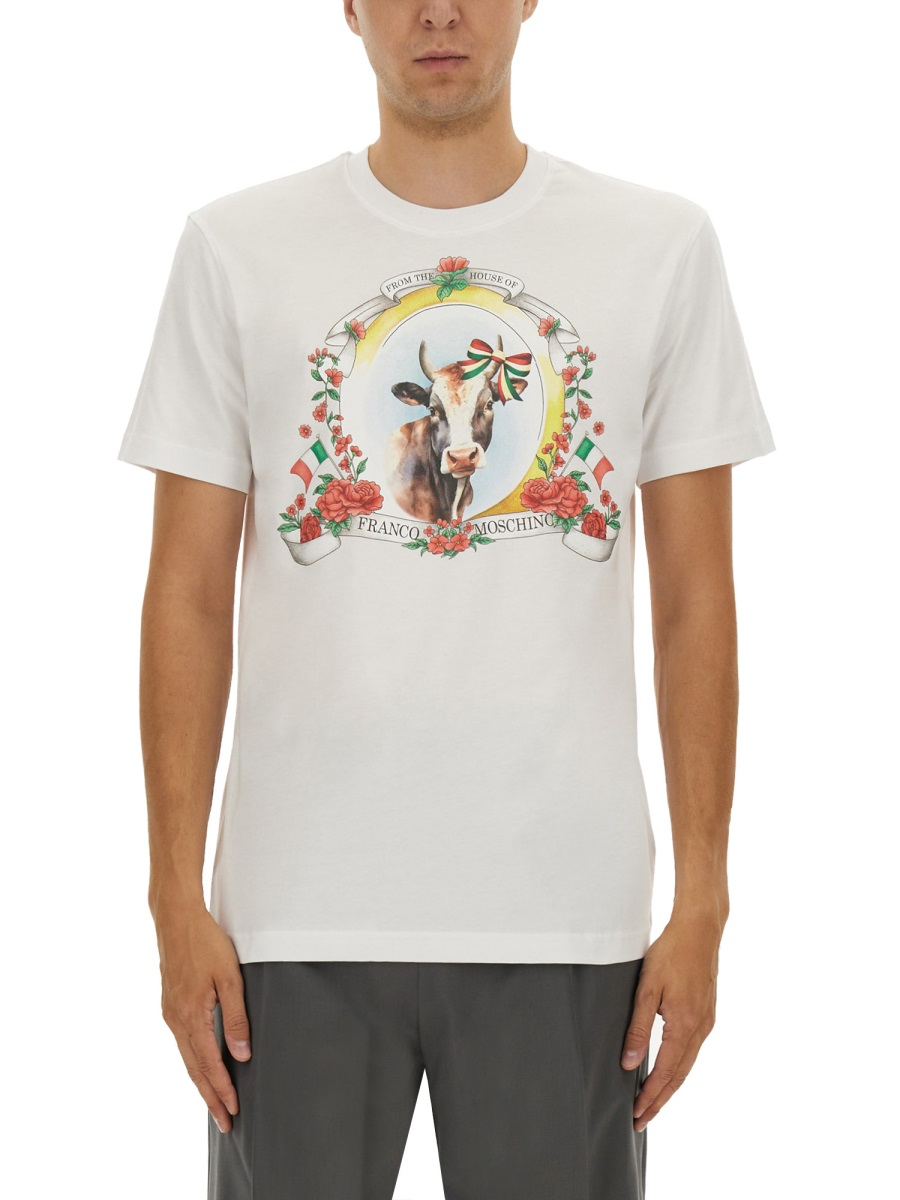 [Moschino] T-shirts Short Sleeve FW25 07075241_1001