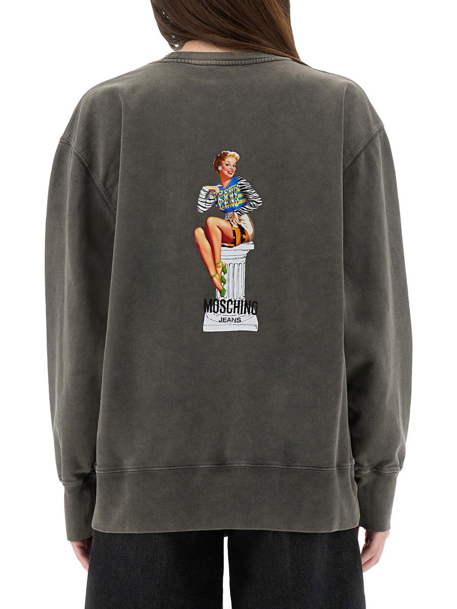 [Moschino Jeans] Sweatshirt FW25 17058234_2499