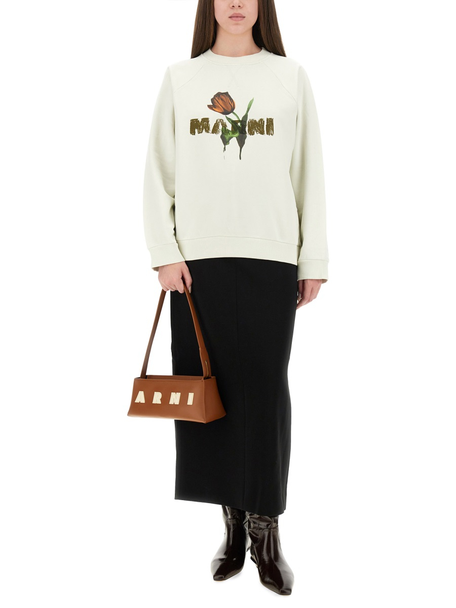 [Marni] Sweatshirt FW25 FLJE0128PA_USCY32LOW09