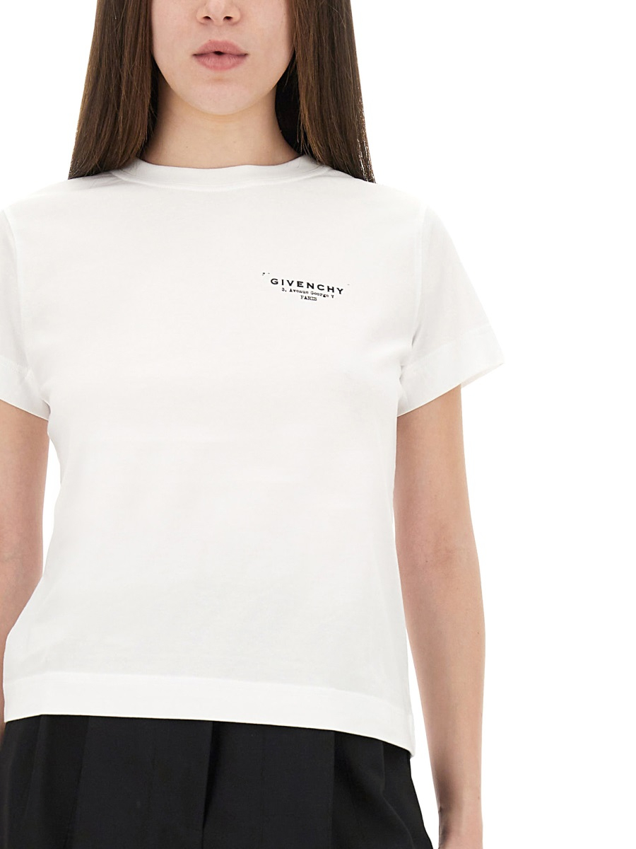 [Givenchy] T-shirts Short Sleeve FW25 BW70FJP75N_100