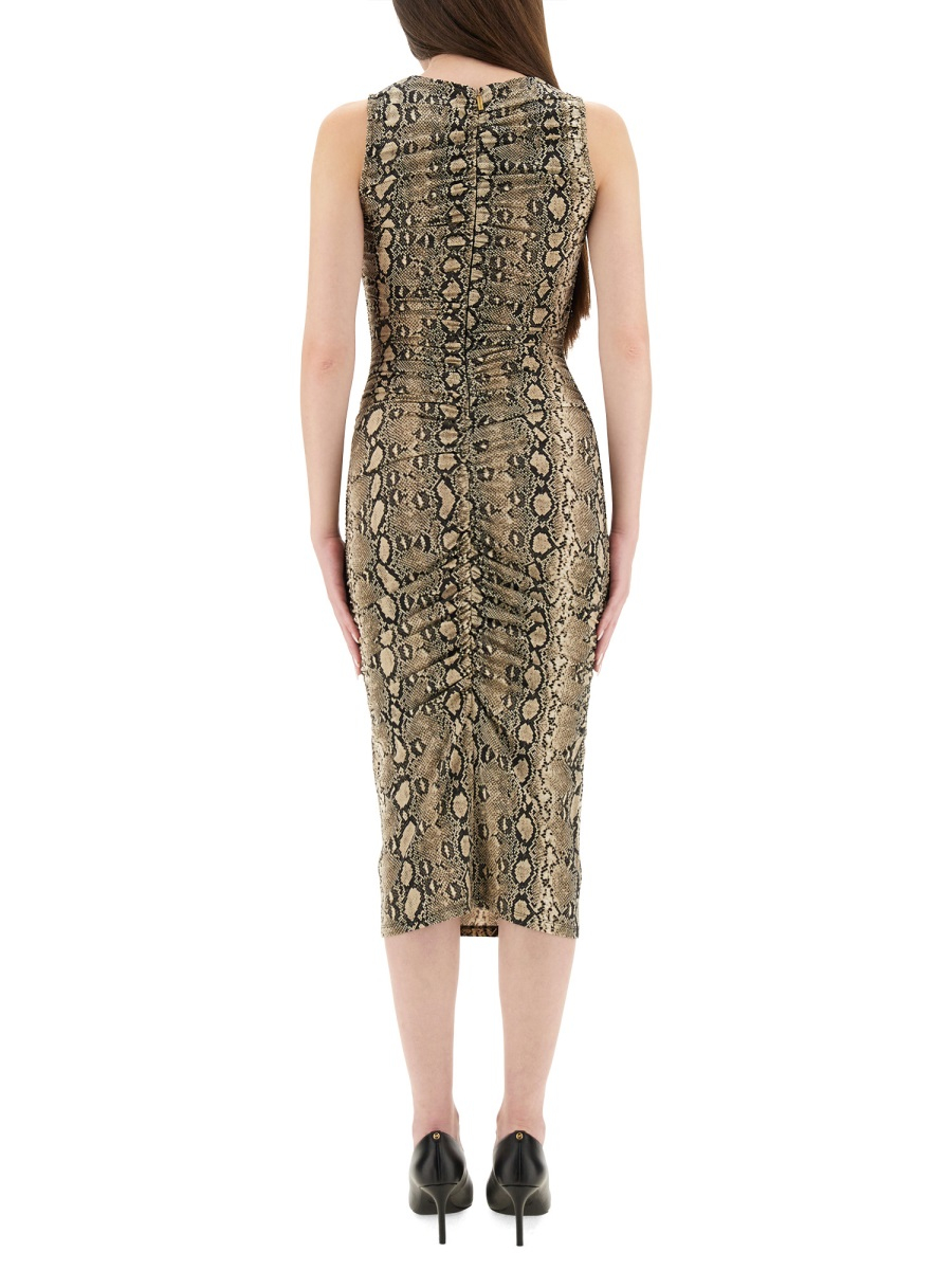 [MICHAEL BY MICHAEL KORS] Sleeveless dress FW25 MT58319HMC_120SOFTECRU