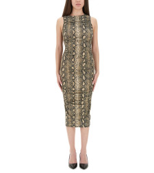 [MICHAEL BY MICHAEL KORS] Sleeveless dress FW25 MT58319HMC_120SOFTECRU