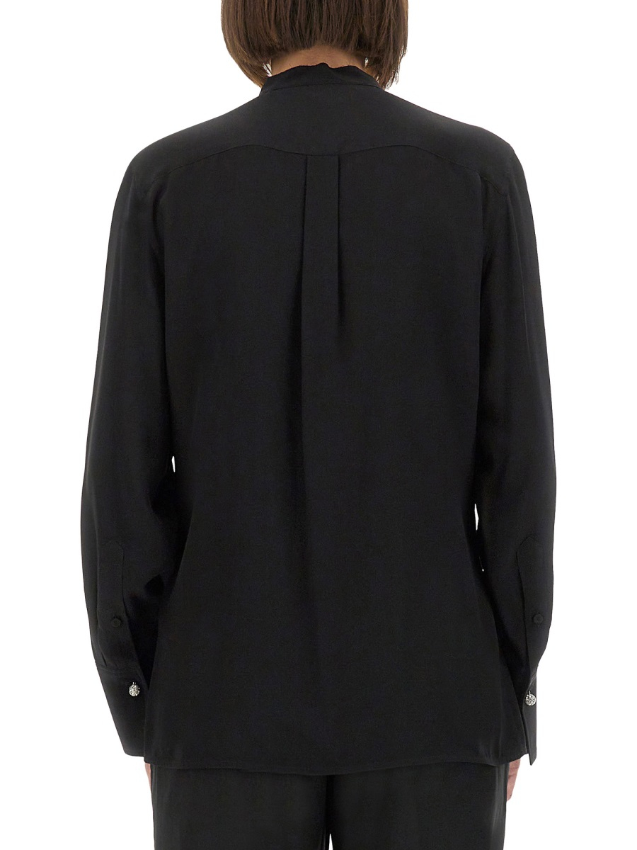 [VICTORIA BECKHAM] Shirts Long Sleeve FW25 1325WSH006457A_BLACK