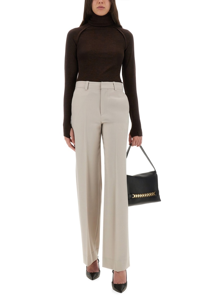 [VICTORIA BECKHAM] Trousers FW25 1325WTR006429B_PUMICE