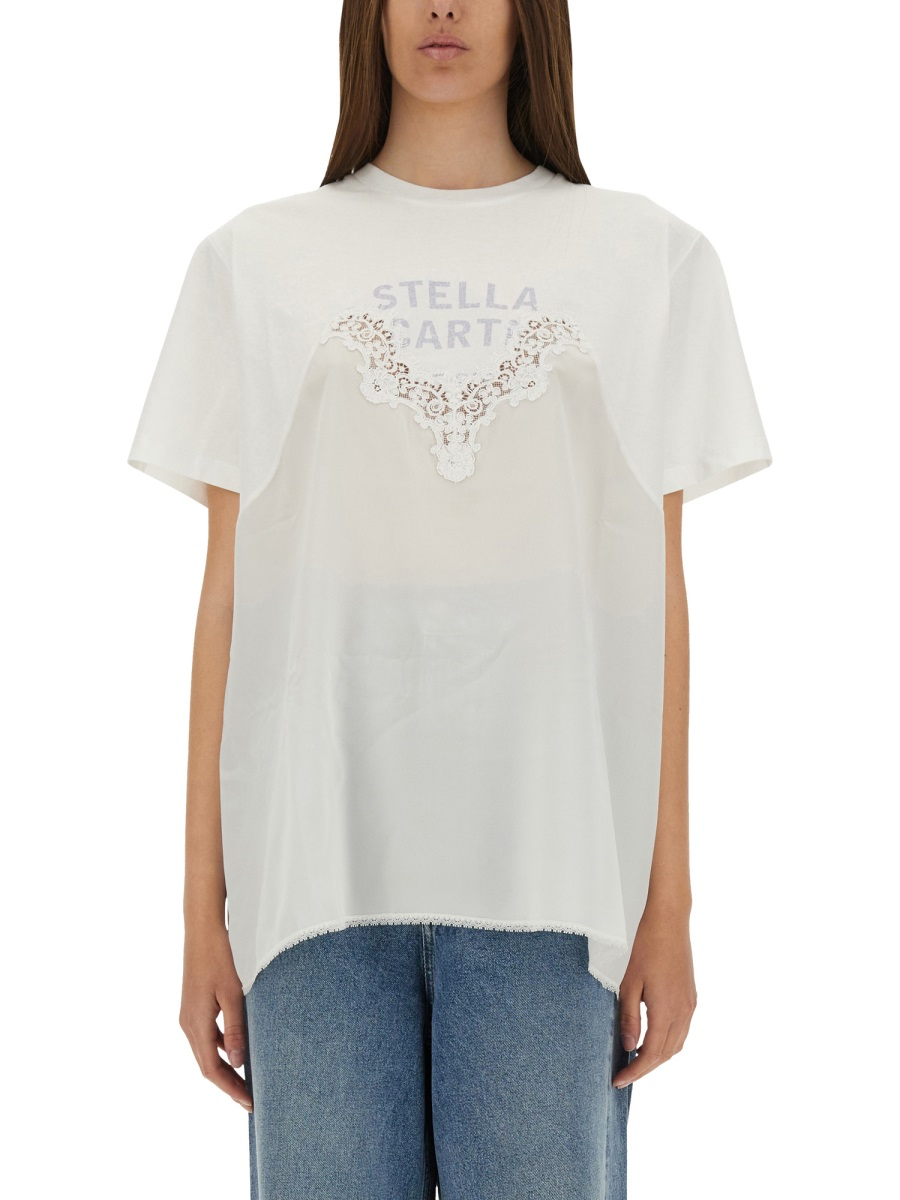 [Stella McCartney] T-shirts Short Sleeve FW25 6J0407_3SPZ999000