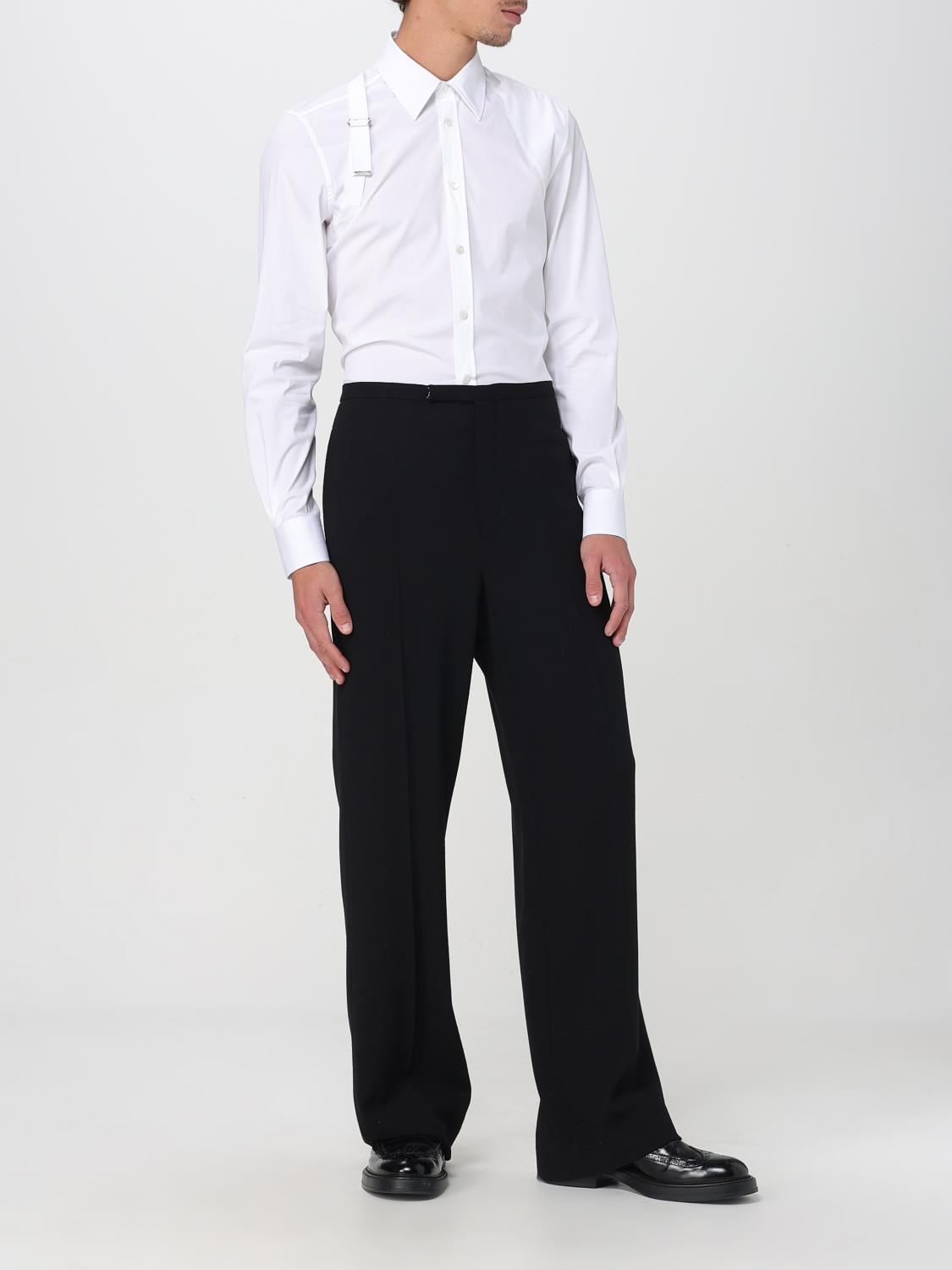 [McQueen] Shirts Long Sleeve SS26 828170QNAAB 9000