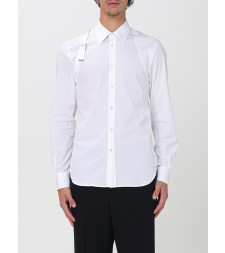 [McQueen] Shirts Long Sleeve SS26 828170QNAAB 9000