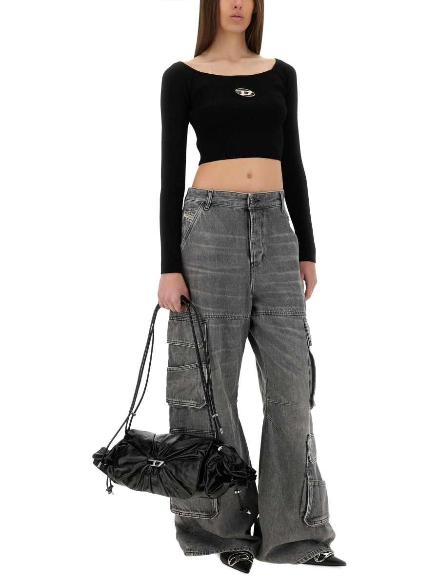 [Diesel] T-shirts Long Sleeve FW25 A14189_0DLAX9XX