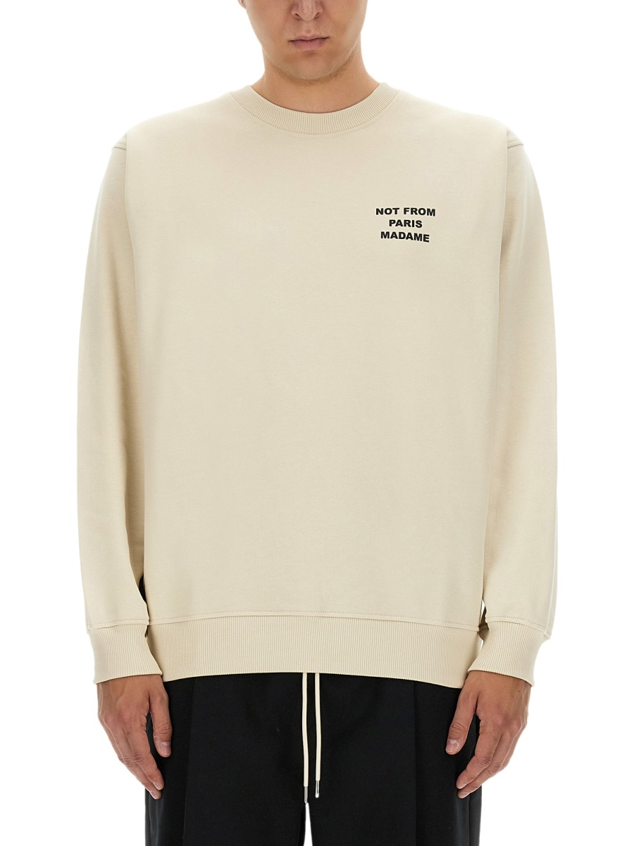 [DROLE DE MONSIEUR] Sweatshirt FW25 SW149_CO127MASTIC
