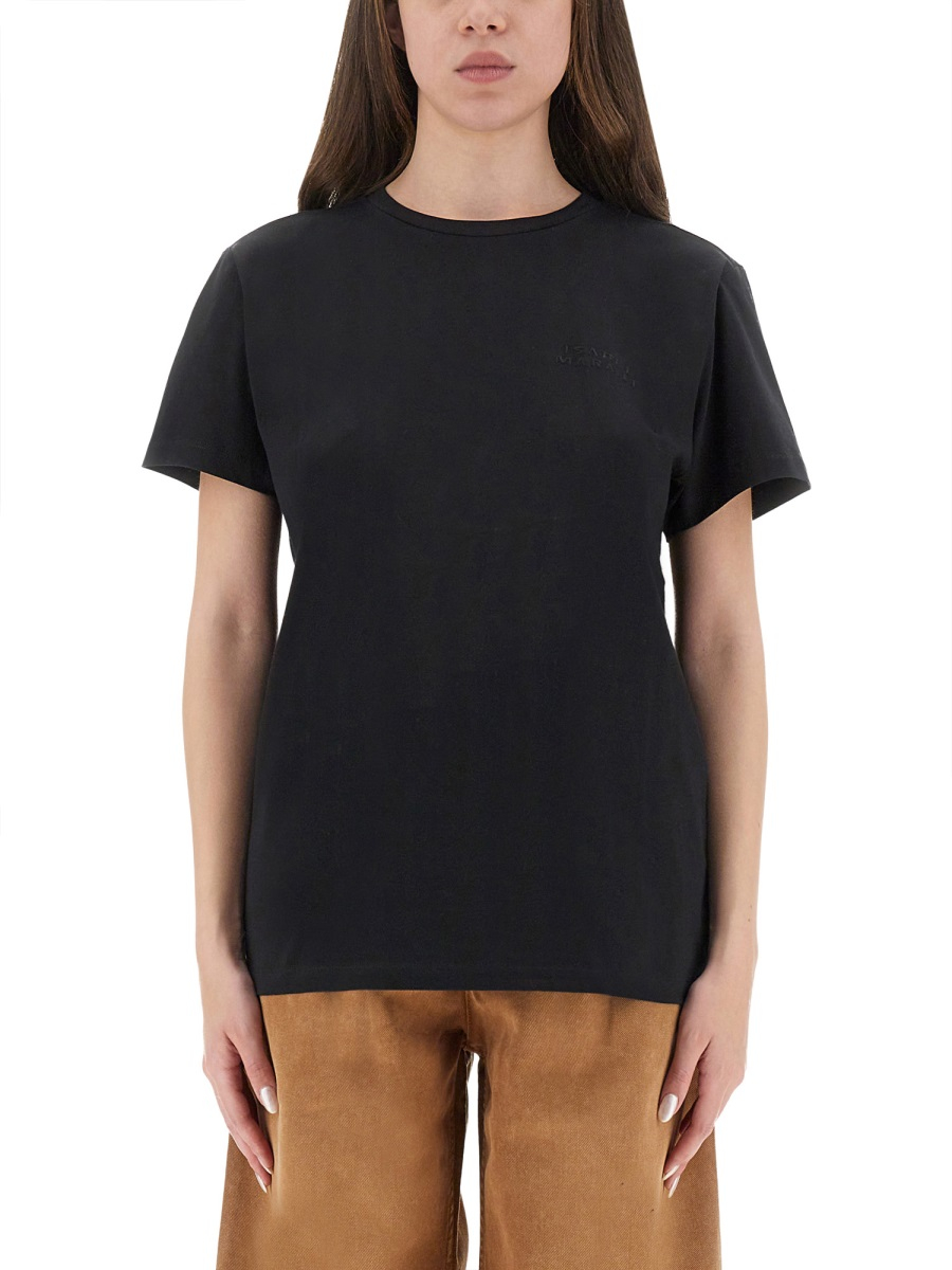 [Isabel Marant] T-shirts Short Sleeve FW25 TS0103FA_A2N44I01BK