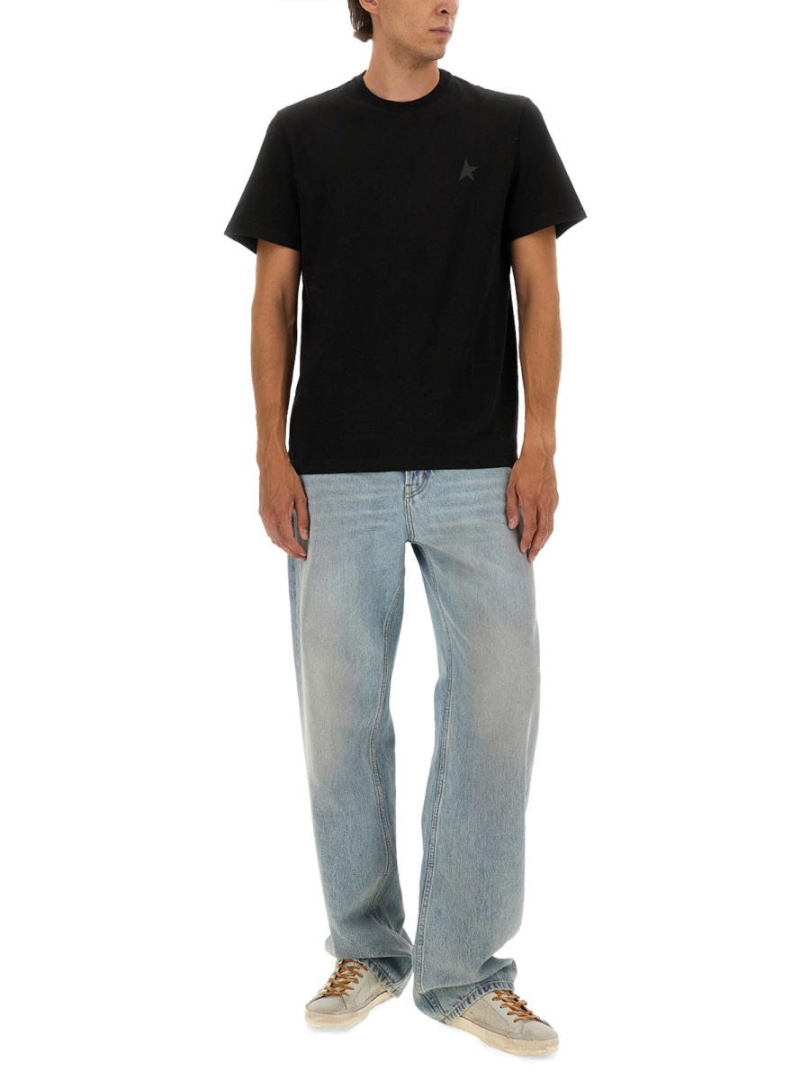 [Golden Goose] T-shirts Short Sleeve FW25 GMP01220_P00059390100