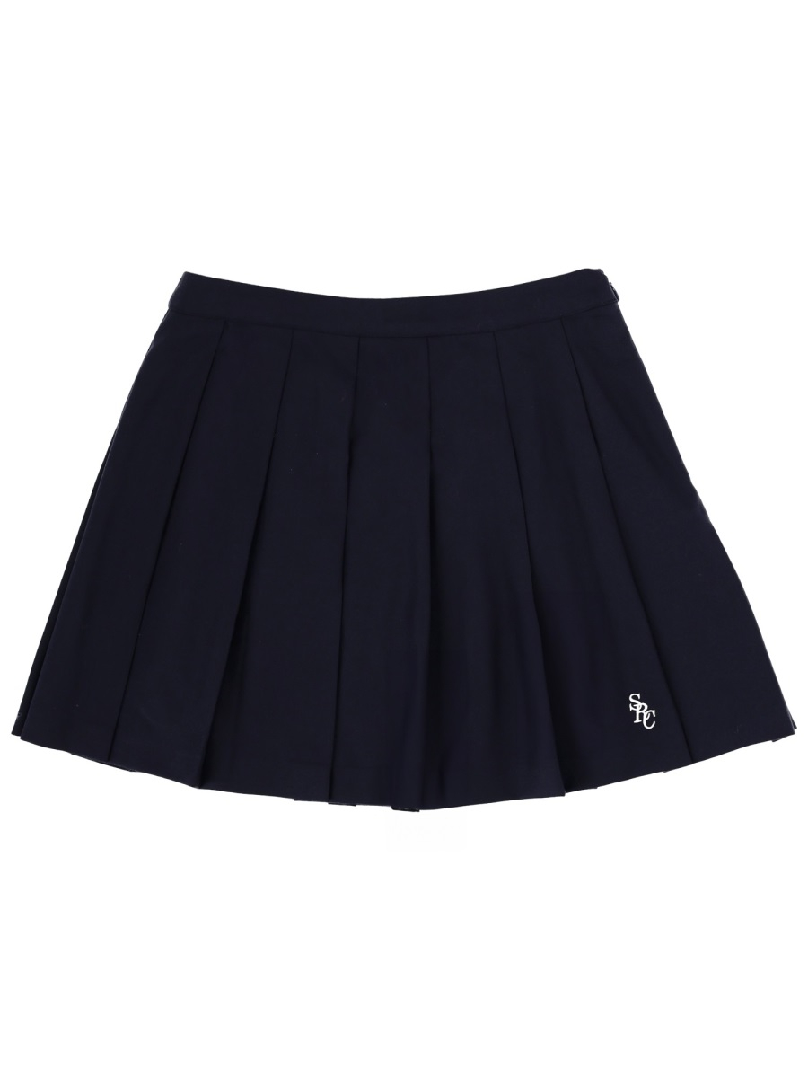 [SPORTY&RICH] Mini skirt FW25 SK02266302BL106_DARKNAVY