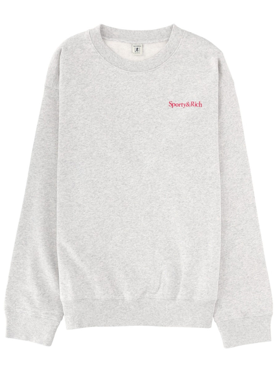 [SPORTY&RICH] Sweatshirt FW25 ST07167300GY03_HEATHERGREY