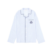 [SPORTY&RICH] Shirts Long Sleeve FW25 SI02164243ST02_BLUESTRIPE