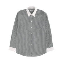 [SPORTY&RICH] Shirts Long Sleeve FW25 SI01961302ST71_FORESTSTRIPED