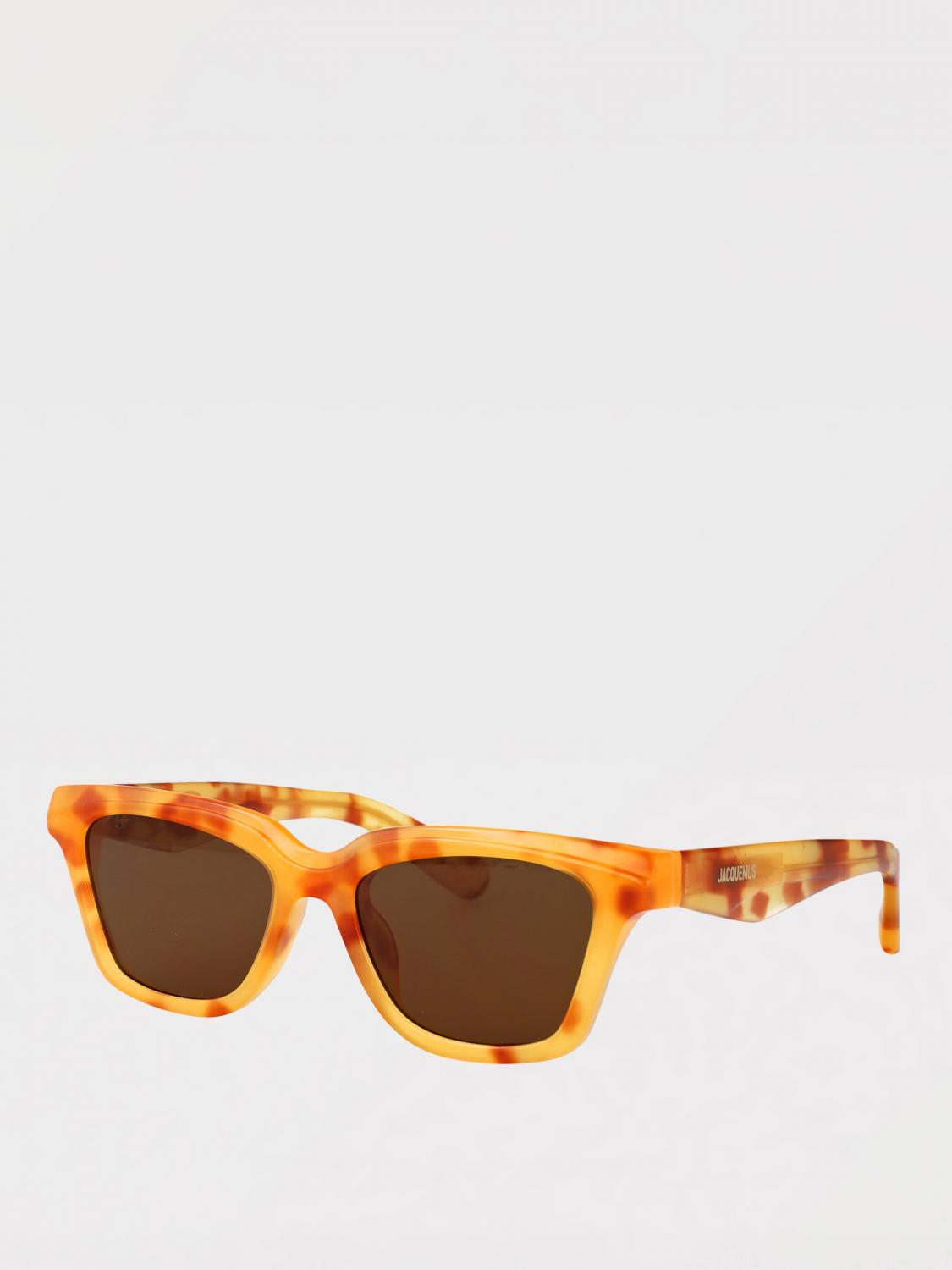 [JACQUEMUS] Sunglasses SS26 JAC109C4SUN BEIGE T-SHELL/ SILVER/ BROWN