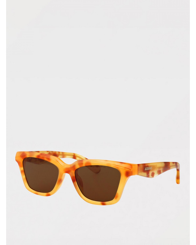 [JACQUEMUS] Sunglasses SS26 JAC109C4SUN BEIGE T-SHELL/ SILVER/ BROWN