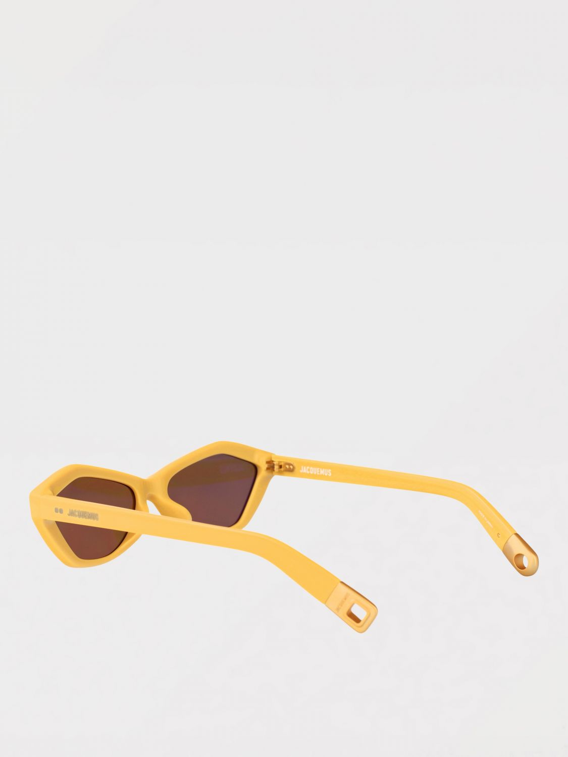 [JACQUEMUS] Sunglasses SS26 JAC42C7SUN BANANA/ MATT GOLD/ BROWN