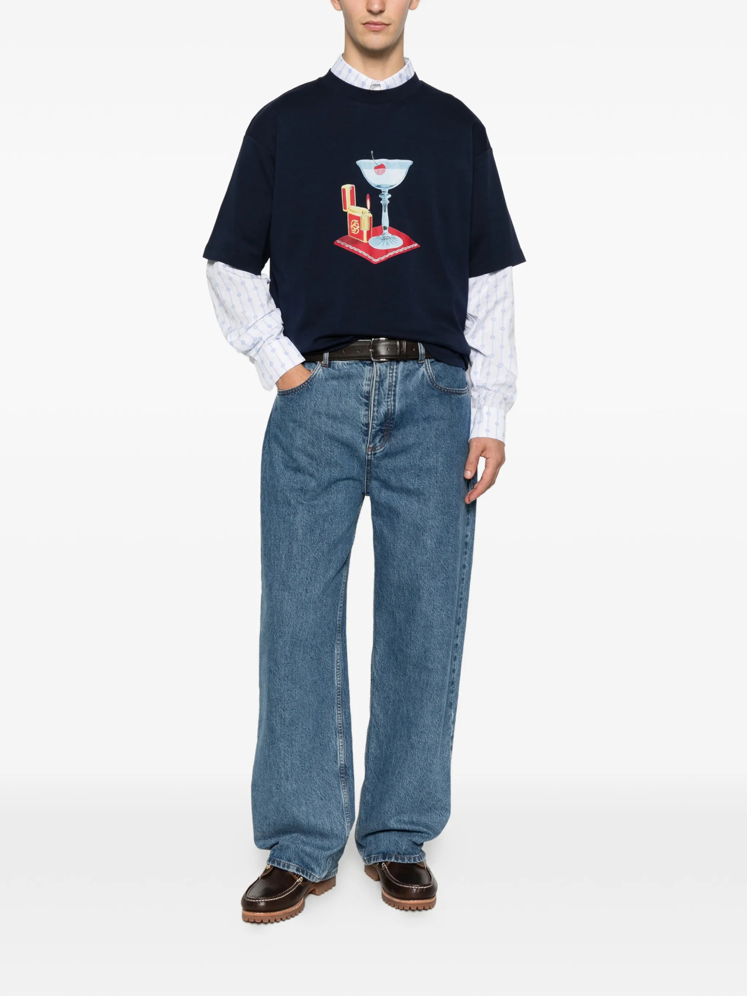 [DROLE DE MONSIEUR] T-shirts Short Sleeve SS26 JTS291CO002NY