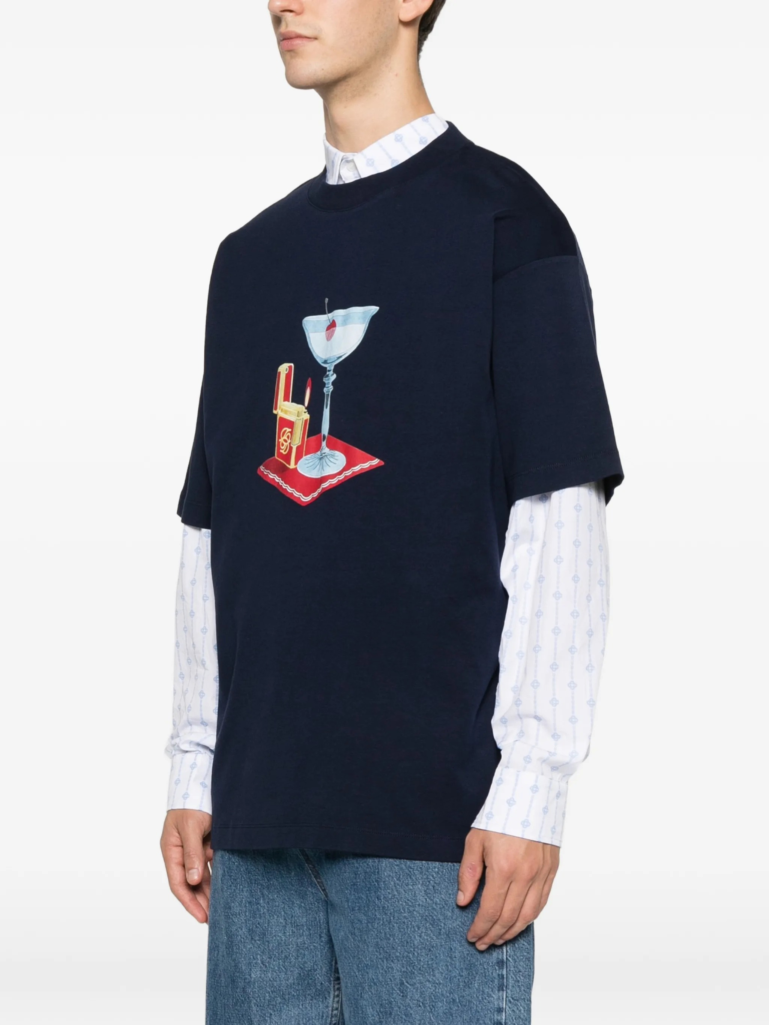 [DROLE DE MONSIEUR] T-shirts Short Sleeve SS26 JTS291CO002NY