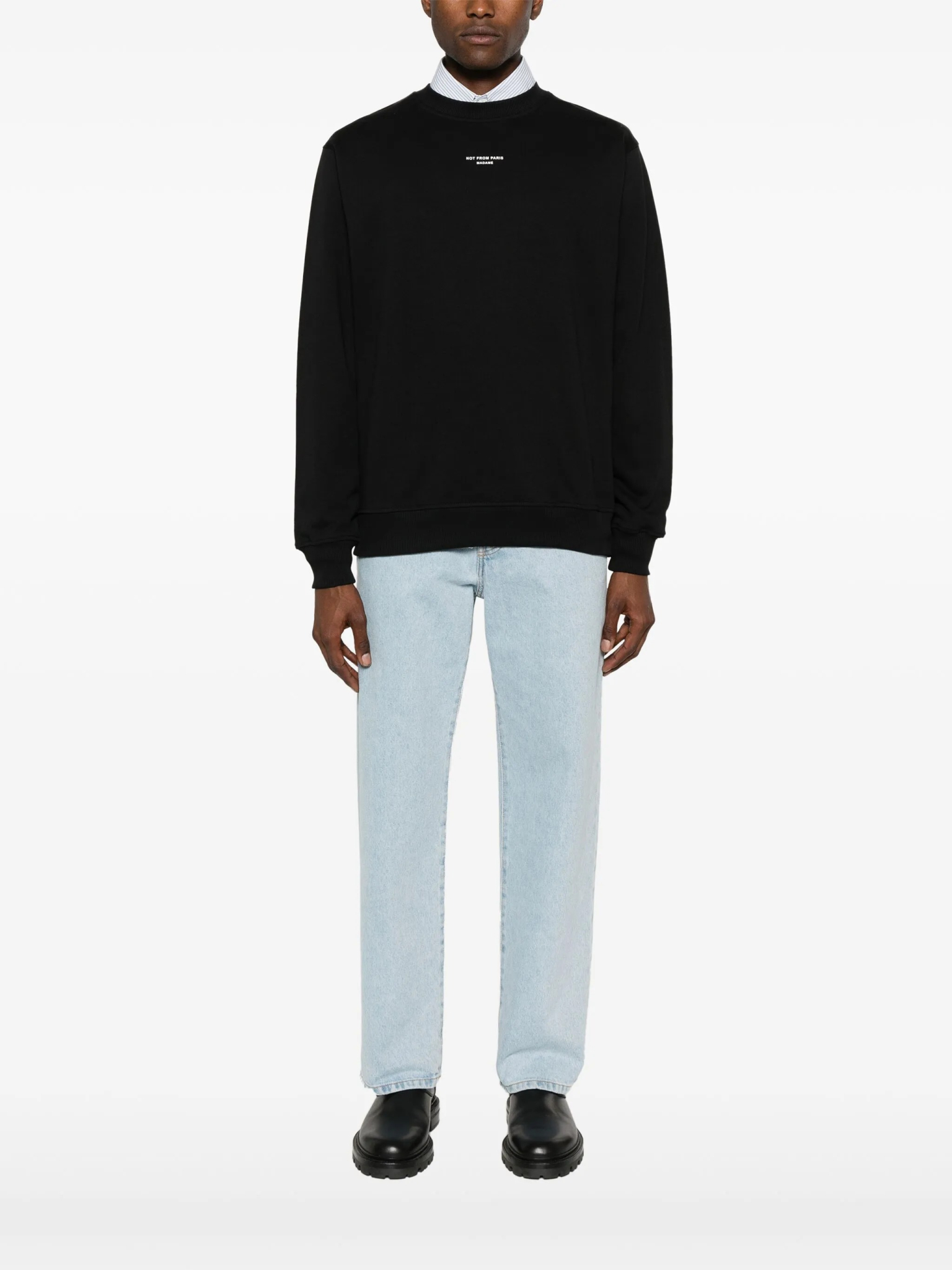 [DROLE DE MONSIEUR] Sweatshirt SS26 PERMSW148CO127BL