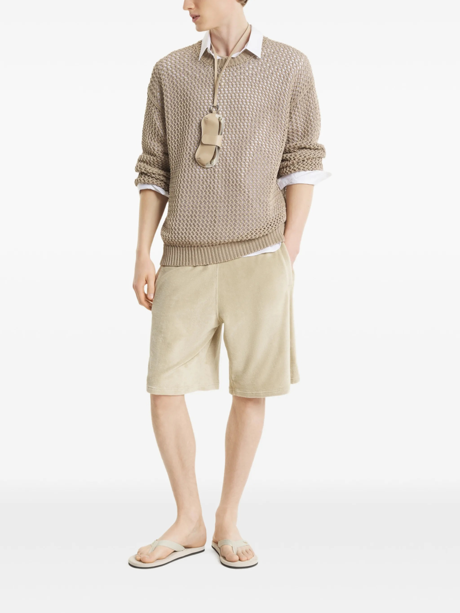 [MAISON KITSUNE] Shorts SS26 QM01451KA0040