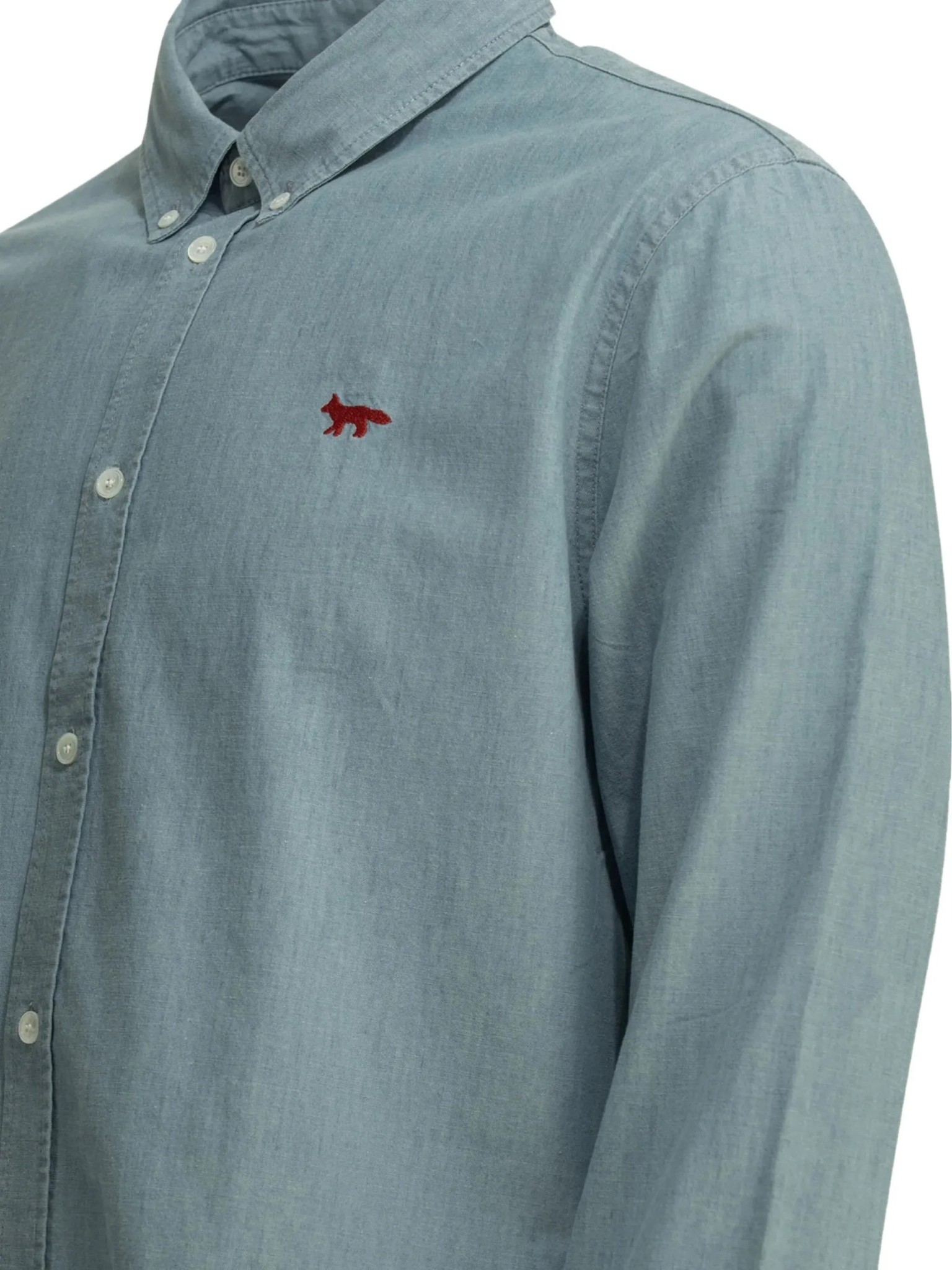 [MAISON KITSUNE] Shirts Long Sleeve SS26 QM00426WC5006