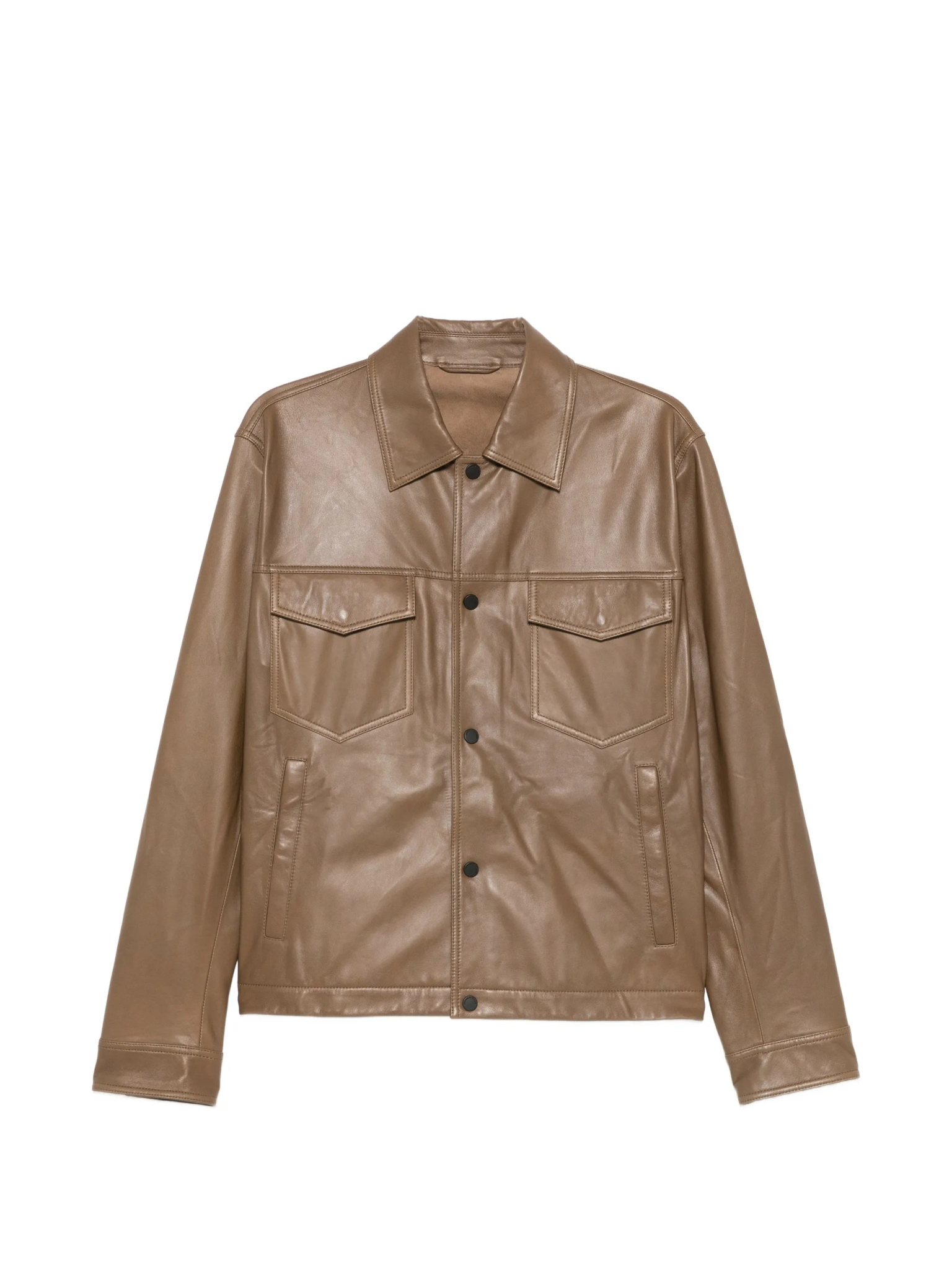 [Emporio Armani] Leather Jacket SS26 EM005475AF24823