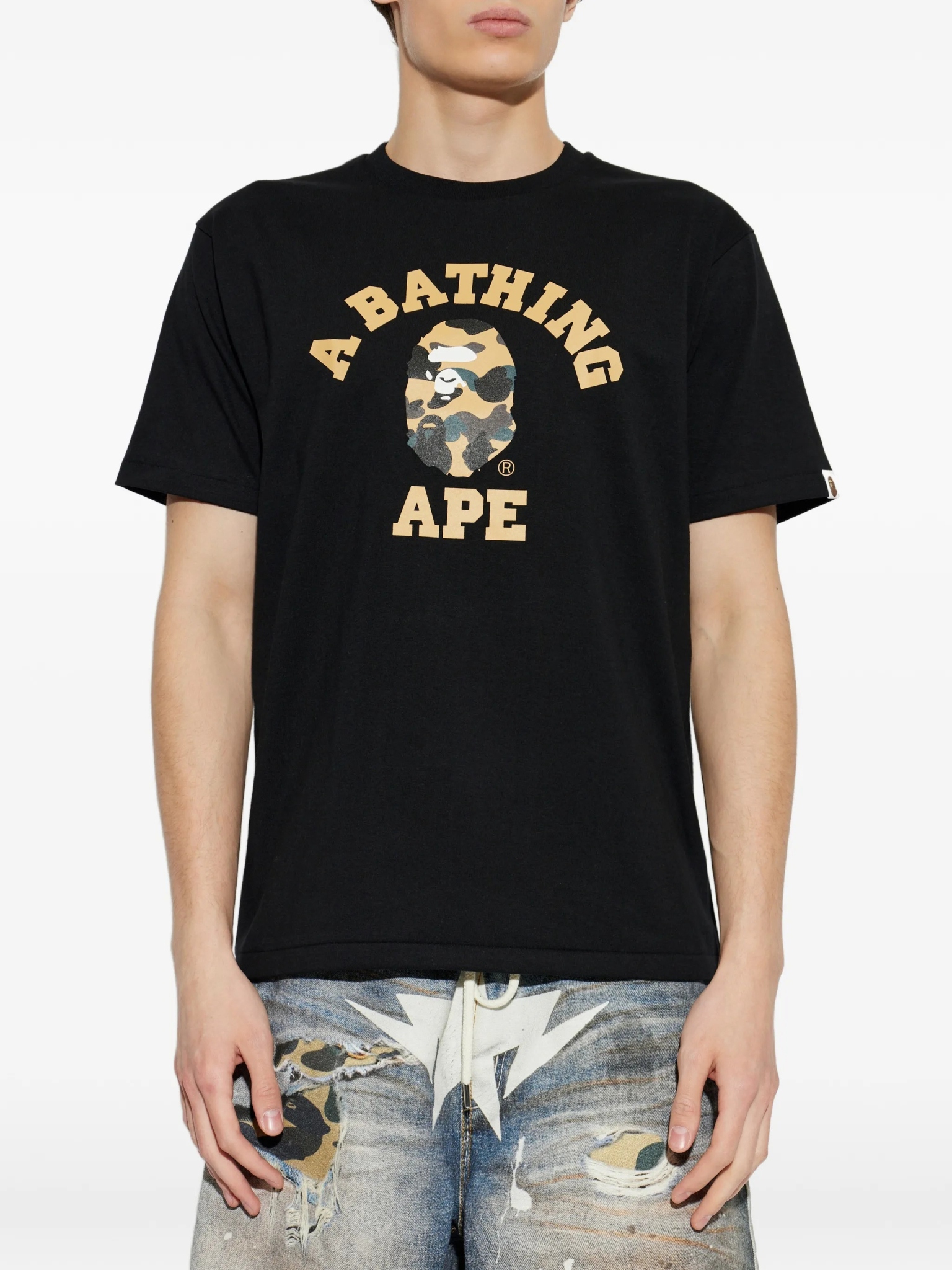 [BAPE] T-shirts Short Sleeve SS26 001TEM301013M