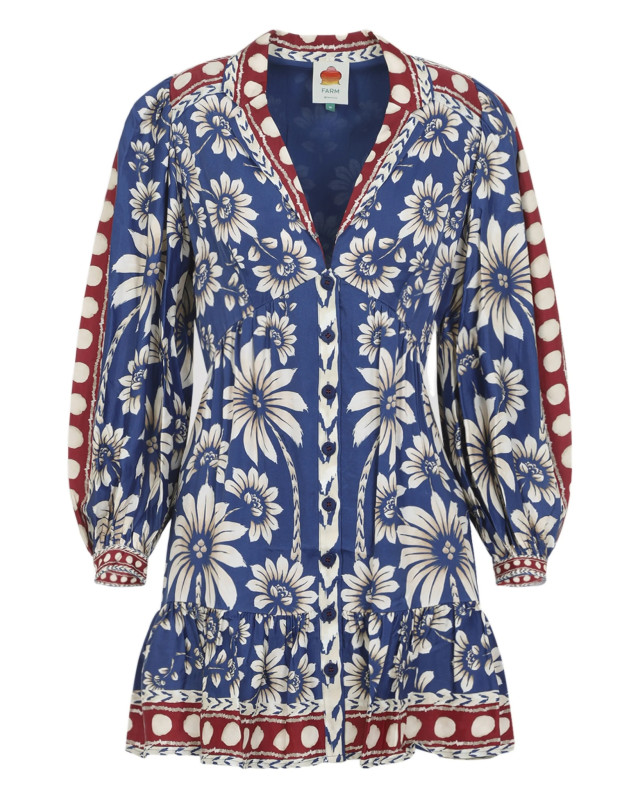 [Farm Rio] Long sleeve dress SS26 350091