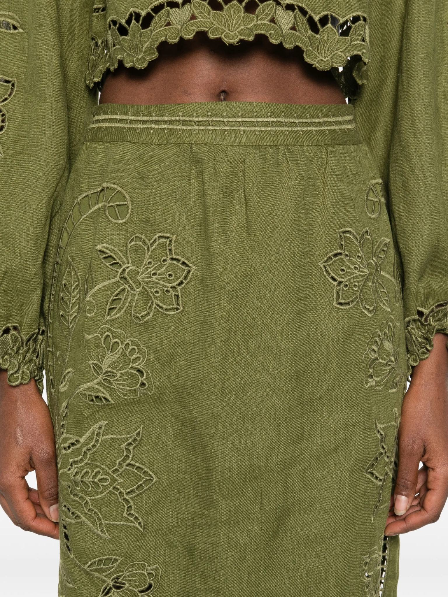 [Farm Rio] Long skirt SS26 344609