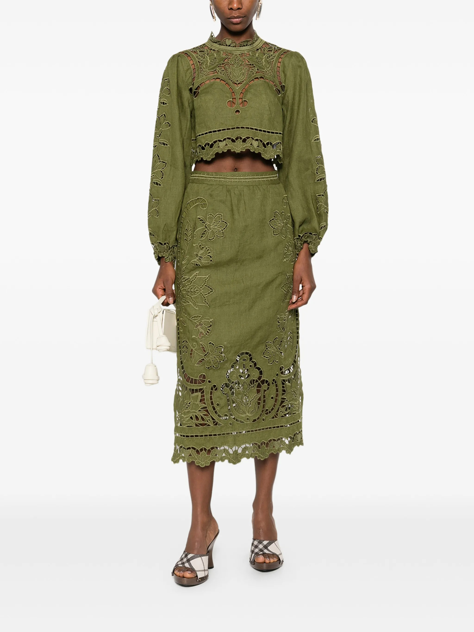 [Farm Rio] Long skirt SS26 344609