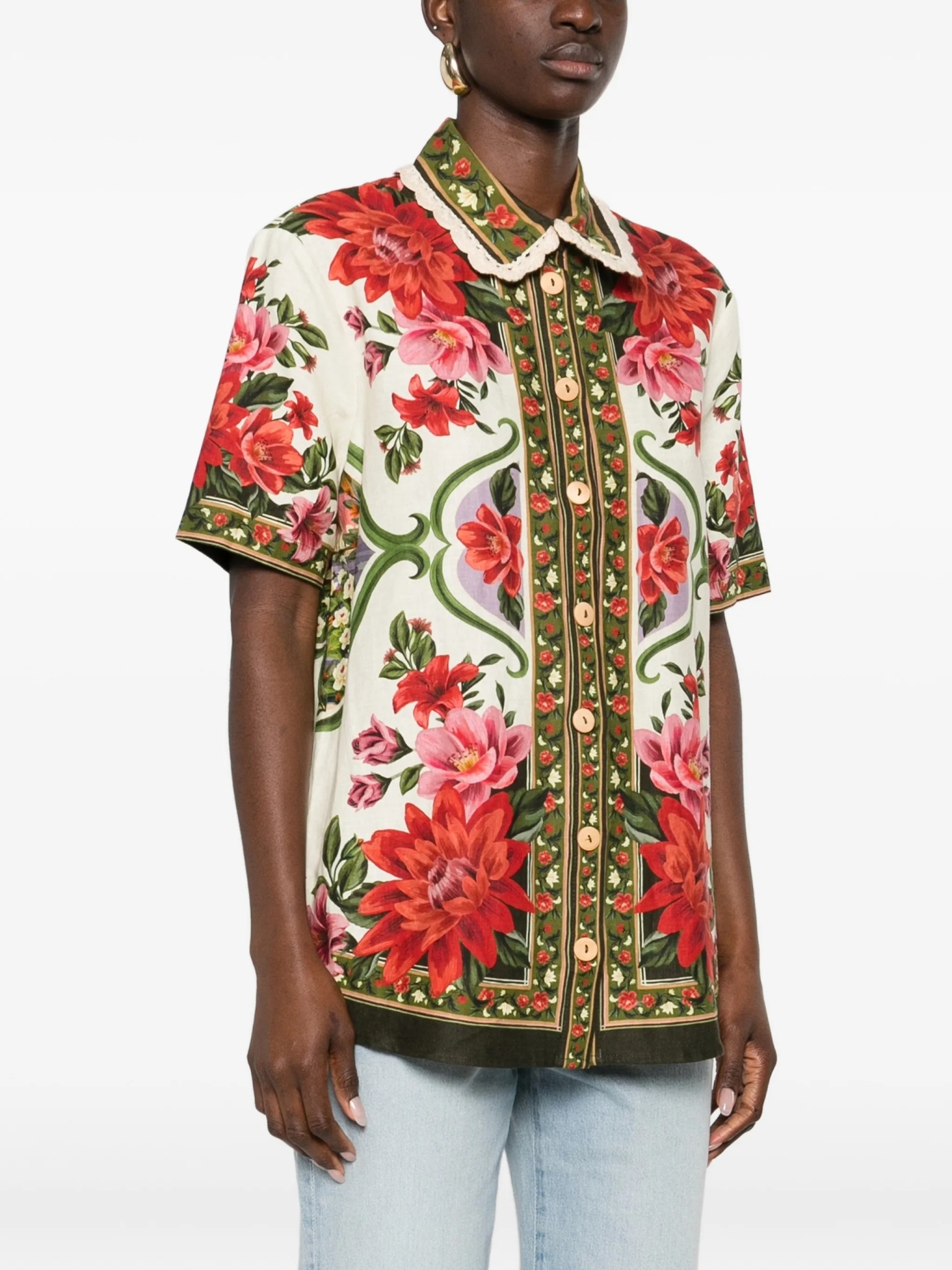 [Farm Rio] Shirts Short Sleeve SS26 344169