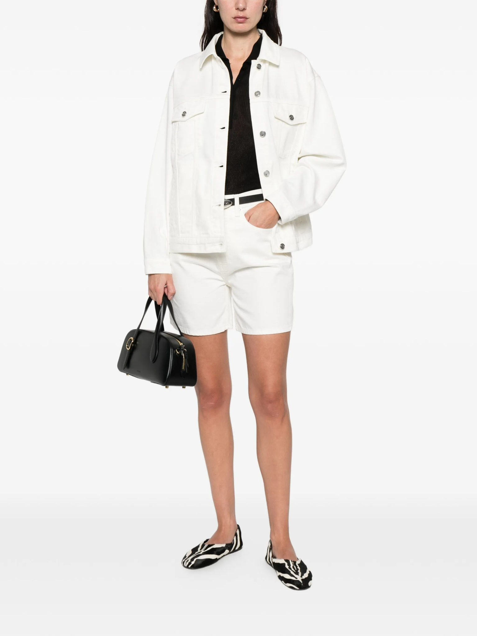 [Anine Bing] Shorts SS26 A0510677OFW25